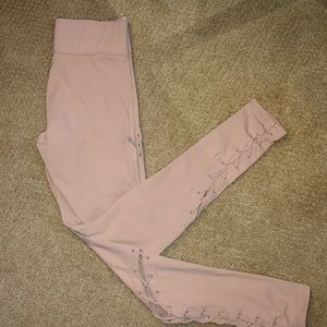 Carbon38 tan leggings